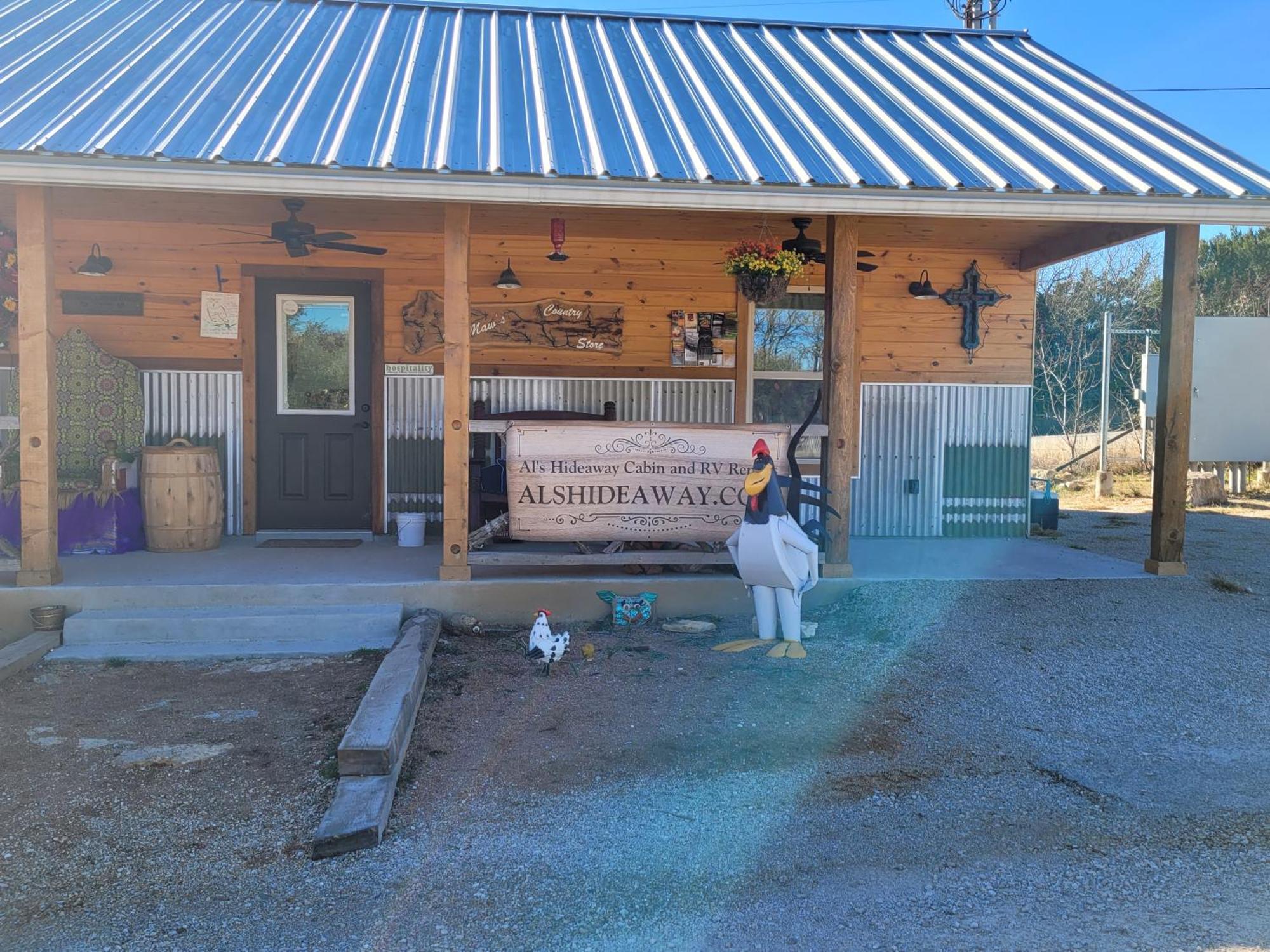 Al'S Hideaway Cabin And Rv Space, Llc Pipe Creek Exterior foto